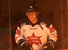 David Pastrák nastupuje k exhibici Znojmo ije hokejem!