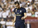 Gareth Bale z Realu Madrid lituje nepromnné penalty v pípravném zápase s...