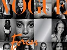 Obálka záijového ísla britské edice magazínu Vogue, kterému coby host...