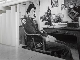 Z výstavy Alberto Giacometti (Národní galerie, 2019)