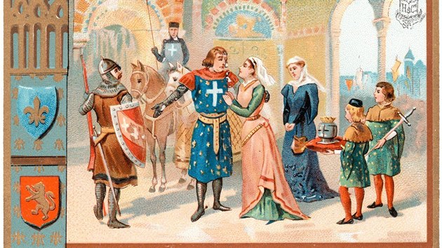 Krlova matka Blanka Kastilsk s kovou vpravou v roce 1248 nesouhlasila. Zvtzil vak krlv kesansk zpal.