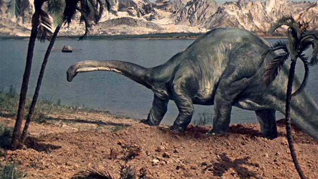 Brontosaurus byl největším obyvatelem pravěkého světa, s nímž se objevitelé setkali.