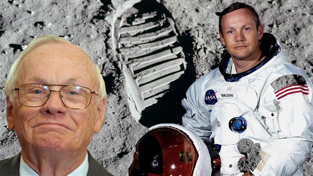 Neil Armstrong (1930 - 2012), prvn mu, kter vkroil na Msc