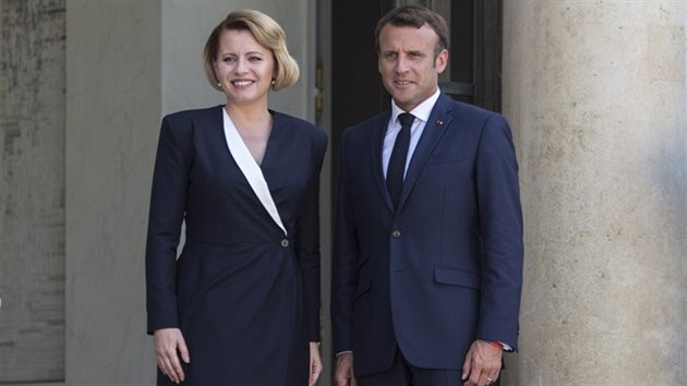 Slovensk prezidentka na oficiln nvtv ve Francii