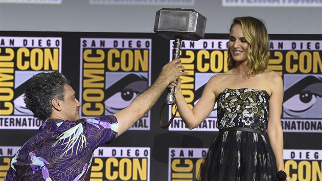 Hereka Natalie Portmanová na festivalu Comic-Con (21. 7. 2019)