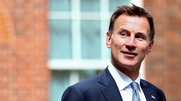 Britsk ministr zahrani a kandidt na pedsedu Konzervativn strany Jeremy Hunt (22. ervence 2019)