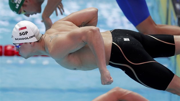 Joseph Schooling bhem plaveckho MS v Kwangdu