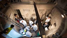 Odborníci prozkoumali ostatky na nmeckém hbitov ve Vatikánu, a to v rámci...