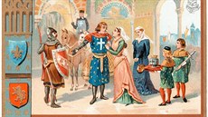 Králova matka Blanka Kastilská s kíovou výpravou v roce 1248 nesouhlasila....