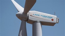Největší větrná farma v Africe se nachází u keňského jezera Turkana.
