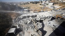 Izraelské úady demolují palestinské domy na pedmstí východního Jeruzaléma,...