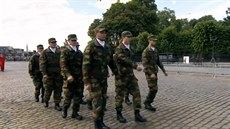 Belgití kadeti ztratili pi pochodu rytmus