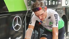 Roman Kreuziger po 17. etap� Tour de France.