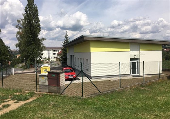 Nové sídlo zdravotnické záchranné služby v Ledči nad Sázavou.