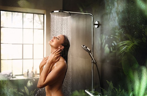 PowderRain je velmi efektivní vodní proud  například při vymývání šamponu,...