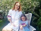 Monika Duková s jedenáctiletou Bertou, která se narodila s tuberózní sklerózou...