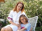 Monika Duková s jedenáctiletou Bertou, která se narodila s tuberózní sklerózou...