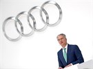 Bývalý éf Audi Rupert Stadler (na snímku z bezna 2018) elí alob kvli...