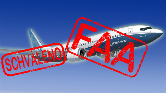 Americk ad pro letectv schvlil letoun Boeing 737 MAX v roce 2017. Toto rozhodnut je nyn pedmtem nkolika vyetovn.