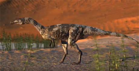 Moná rekonstrukce druhu Vespersaurus paranaensis