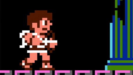Vzácná hra Kid Icarus pro konzoli NES
