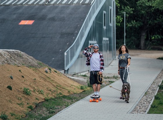 Eva Samková s Michalem Maroim, legendou mountainbikingu.