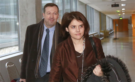 Ob�alovaní Karel Hnilica a Lenka Hnilicová na snímku z prosince 2012