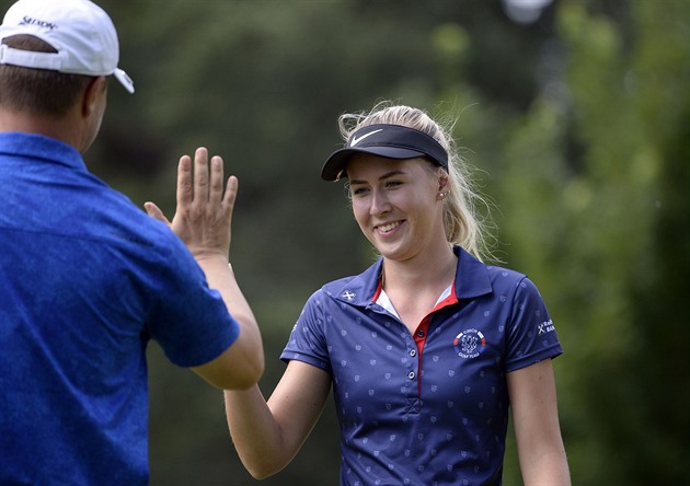 Golfistka Melecká skončila dvacátá na turnaji LET ve Francii