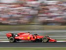 Charles Leclerc z Ferrari se snaí zajet co moná nejlepí as v kvalifikaci na...