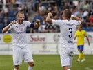 Fotbalisté Slovácka porazili v moravském derby Zlín 1:0.