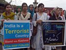 Pákistánci protestují proti zruení zvlátního statusu Kamíru. (7. srpna 2019)