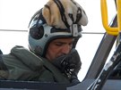 Pilot gripenu a velitel eského kontingentu v Estonsku Pavel Speedy Pavlík