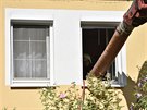 Hasii a záchranái ve Velkých Pavlovicích na Beclavsku vyproují...