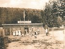 Plovrna v Mokr Hoe na snmku z roku 1911