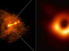 Dalím oblíbeným objektem zájmu teleskopu Chandra jsou erné díry. Na tomto...
