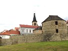 Mstské hrady v Lounech u atecké brány