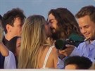 Paparazzi natoili svatební párty na lodi Heidi Klumové