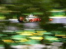 Mick Schumacher v závod formule 2 na Hungaroringu