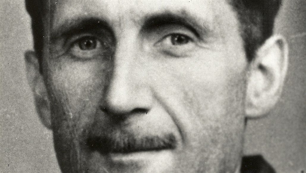 Britský spisovatel George Orwell v roce 1943. T�sn� p�ed svou smrtí (v roce...