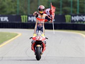 Marc Mrquez z tmu Repsol Honda vyhrl brnnsk zvod MotoGP.