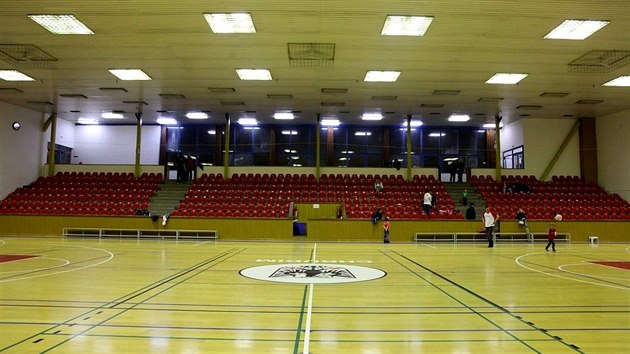 Víceúčelová sportovní hala v Chrudimi pojme 720 sportovních fanoušků.