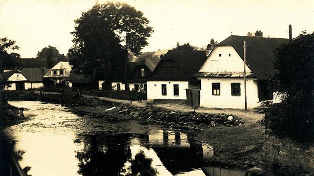 V domcch hlineck tvrti ili od poloviny 18. stolet hlavn hrni a drobn emeslnci.