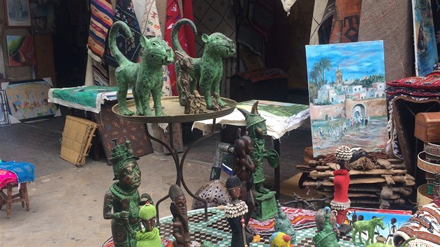 Soky na trhu v Casablance.