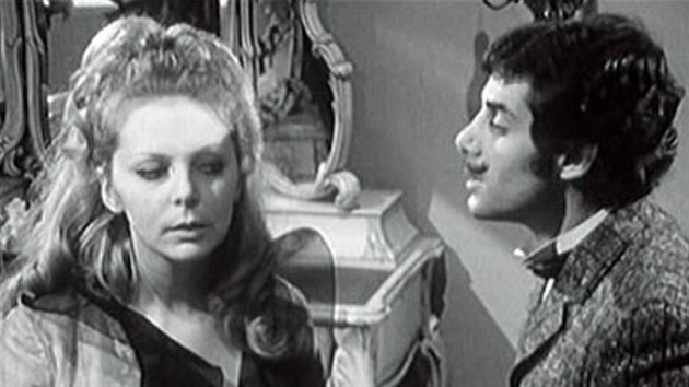 Josef Laufer a Hana Zagorov v hudebn komedii Madam a sedm loupenk (1969)