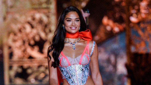 Shanina Shaikov na pehldce Victorias Secret (New York, 8. listopadu 2018)