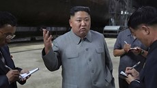 Severokerjský vdce Kim ong-un (23. ervence 2019)