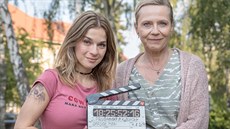 Pavla Gajdoíková bhem natáení filmu Chyby