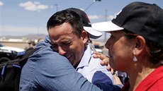 Reportér americké televize v slzách. El Paso (4. srpna 2019).