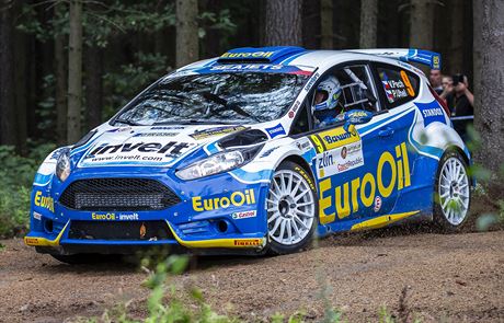 Václav Pech a Petr Uhel na Barum rallye