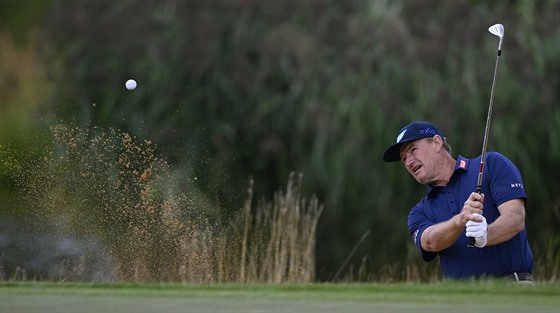 Jihoafrický golfista Ernie Els na D+D Real Czech Masters